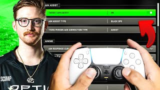 Get PRO AIM in Warzone 17 Secret Controller Settings [upl. by Nylirehc]