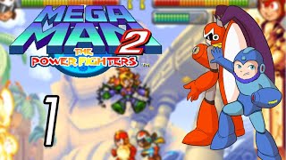 Mega Man 2 the Power Fighters 1 Beautiful robots [upl. by Halden175]