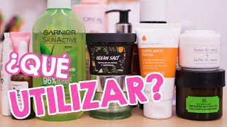 BÁSICOS de Limpieza y Cuidado Facial Diario  ¿Qué Útilizar [upl. by Shanleigh]