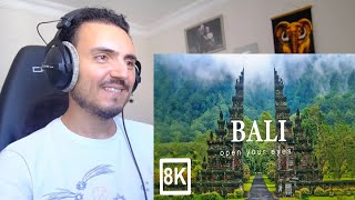 Bali in 8k ULTRA HD HDR  Paradise of Asia 60 FPS Reaction [upl. by Ahsap]