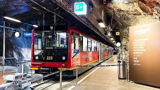 🇨🇭Incredible Riding the Europes Highest Railway Jungfraubahn  Grindelwald→Jungfraujoch [upl. by Gnod467]