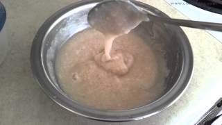 Oats puree  Best Breakfast for 7 months babies Oatmeal for babies [upl. by Zillah200]