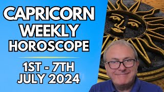 Capricorn Horoscope  Weekly Astrology  1st to 7th July 2024 [upl. by Yeltihw]