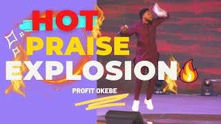 HOT PRAISE SESSION🔥  THE DUNAMIS HDQTRS THE GLORY DOME ABUJA BY PROFIT OKEBE [upl. by Cohlette]