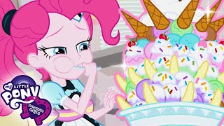 My Little Pony Equestria Girls  Pinkie Pies Ice Cream Diner 😋🍦  MLP EG Episodes [upl. by Errehs]