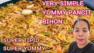 Super tipid pancit bihon recipe murangulamrecipe lutongbahay pancitbihon [upl. by Odnomyar]