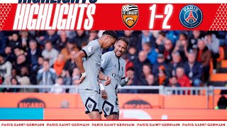 HIGHLIGHTS  LORIENT 12 PSG I NEYMAR JR amp DANILO ⚽️ [upl. by Einatsed]