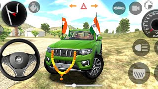 Mahindra ScorpioN Car Driving Gameplay  Indian Cars Simulator  Car Game Android Gameplay Video [upl. by Vachell]