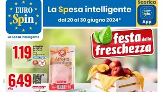 Volantino EUROSPIN🛒dal 20 al 30 Giugno 2024 [upl. by Castle626]