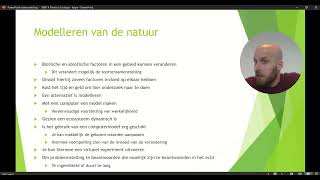 Klas 4 VWO Thema 5 Ecologie Basisstof 4 Veraanderende ecosystemen Deel 3 [upl. by Bethina]