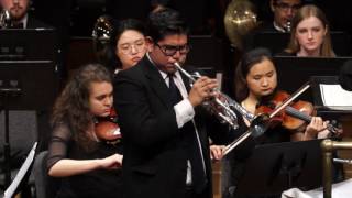 Arutiunian Trumpet Concerto Elmer Churampi Benjamin Zander Boston Philharmonic Youth Orchestra [upl. by Jennie]