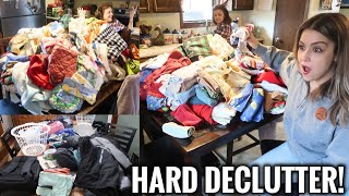 EXTREME DECLUTTER WITH ME When Does It Become Too Much danniraearranged [upl. by Yelrahc]