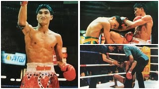 Somrak Khamsing in his prime years quotโม้อมตะquot สมรักษ์ คำสิงห์  Muay Thai Highlights [upl. by Mozelle]