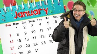 January  Calendar Song for Kids  Jack Hartmann [upl. by Andeee410]