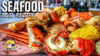 Seafood Boil Recipe In A Pot [upl. by Finnie51]