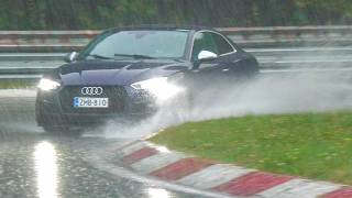 NÜRBURGRING Extreme WEATHER Conditions FAILS amp Highlights Touristenfahrten Nordschleife [upl. by Noevad]