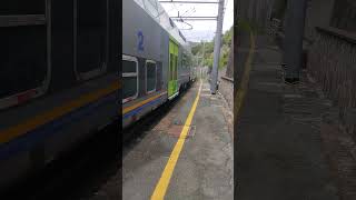 VivAlto 1 Serie in arrivo a Genova Acquasanta direzione Acqui Terme shorts train trenitalia [upl. by Tawsha]