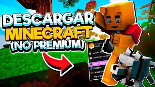 ✅LAUNCHER MINECRAFT NO PREMIUM PARA PC 2024 ✅ ULTIMA VERSION 121 [upl. by Holleran477]