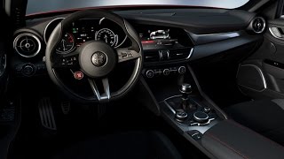 Interior Alfa Romeo Giulia Review [upl. by Anirok]