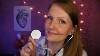 ASMR Medical Check Up Deutsch Gloves Sounds Doktor Eleanor untersucht dich Cranial Nerve Exam [upl. by Isus]