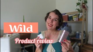 Wild deodorant product review wastefreeliving sustainableliving [upl. by Smallman]