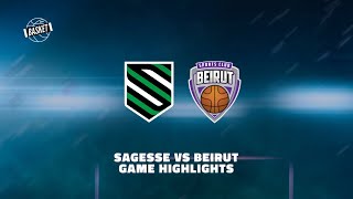 Sagesse vs Beirut Full Game Highlights [upl. by Adarbil]