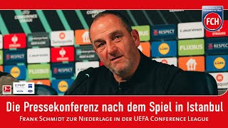 Die Pressekonferenz nach dem Spiel in Istanbul [upl. by Ettennor]