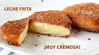 Leche frita muy cremosa Un postre rico y fácil de hacer ‑ Recetas de postres sin horno [upl. by Pharaoh964]