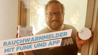 Funk Rauchmelder  Hekatron Genius Plus X Edition  Brandschutz Upgrade mit App Anbindung [upl. by Boru]