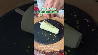 High protein Avocado Kulfi  guilt free dessert packed with good fat amp protein [upl. by Lak]