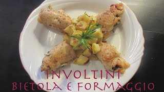 Involtini di tacchino bietola formaggio e peperoni [upl. by Notsyrb717]