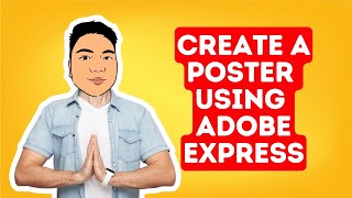 CREATE a POSTER using Adobe Express formerly Adobe Spark  My ACE level 1 SAMPLE OUTPUT [upl. by Irim]