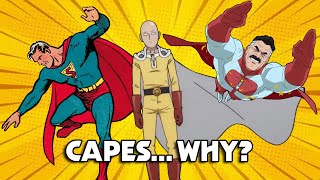 WHY Do Superheroes Wear Capes And When Did They Stop [upl. by Rotce]