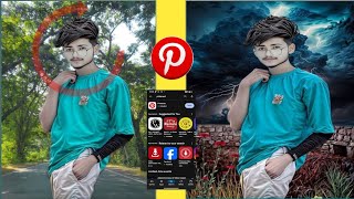 सबसे आसान edit Pinterest photo editing watch the full video [upl. by Gordon279]