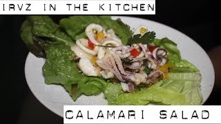 How to make a quick and easy Calamari Salad [upl. by Arbrab419]