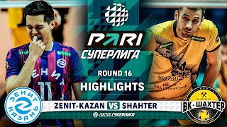 ZenitKazan vs Shahter  HIGHLIGHTS  Round 16  Pari SuperLeague 2024 [upl. by Ema]