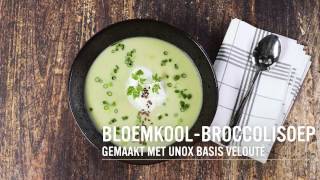 Unilever Food Solutions  Bloemkool Broccoli soep [upl. by Anaidni]