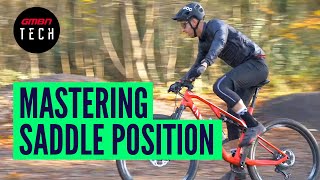 Everything You Need To Know About MTB Saddle Position  GMBN Guide To Bike Setup [upl. by Garfield]