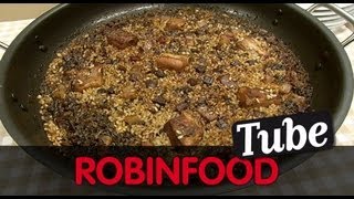 ROBINFOOD  Arroz de matanza  Puerros asados aliñados [upl. by Ttreve342]