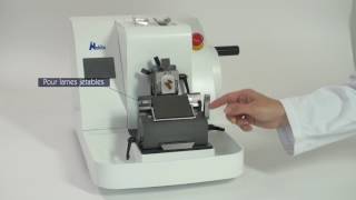 Microtome semiautomatic ZFP012 [upl. by Anitnatsnoc]