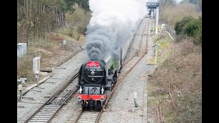 Tornado 60163 Steam Train [upl. by Aneerol]