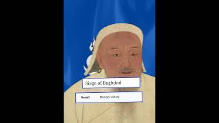 Siege of Baghdad  edit mongol genghiskhan [upl. by Eniamret676]