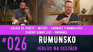 RUMUNSKO 16  Jaká tradiční jídla ochutnat v Rumunsku Průvodce jídlem v Bukurešti [upl. by Geier]