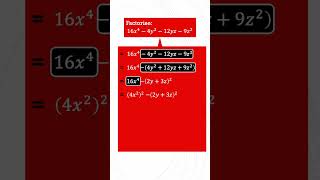 Factorisation  maths algebra factorization [upl. by Eizzik812]