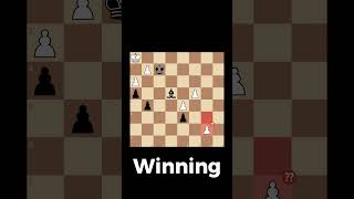 Stop blundering in your games chess chessbrillantmoves puzzle [upl. by Eillim]