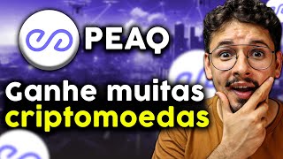 NOVO AIRDROP DO TOKEN PEAQ NETWORK  TUTORIAL P GANHAR CRIPTOMOEDAS NO CELULAR OU PC VAI BOMBAR [upl. by Kassab236]