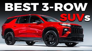 Best NEW 3ROW SUVs for Big Families in 20242025 [upl. by Sparhawk330]