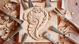 Chirag carving wood carving for beginners New Ideas carving [upl. by Akinnor]