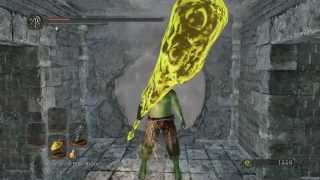 Dark Souls 2 A Ruin Sentinel walks into a Strike weapon [upl. by Sankey]