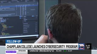 Champlain College launches cybersecurity program for Vt high school students [upl. by Normalie]